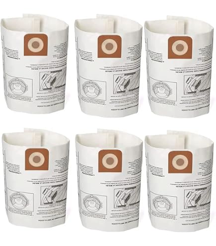 Shop Vac Bag Vacmaster 12-16 Gallon High Efficiency Dust Bag,