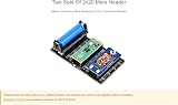 Waveshare Pi Pico Dual GPIO Expander Male Headers for Expansion Modules view 6