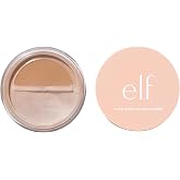 e.l.f. Halo Glow Soft Focus Setting Powder, Silky &amp; Creates Soft Glow Without Shine, Smooths Pores &amp; Lines, Vegan &amp; Cruelty-Free, Medium Beige