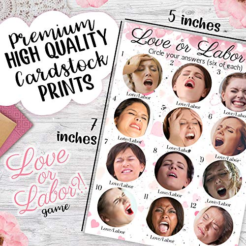 Baby Bridal Shower Games 25 Pack High Premium Quality Fun Import