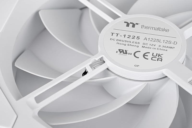 TS120 EX RGB Ventilateur avec Capteur de Température Intégré MagForce 2.0 3-Pack Blanc