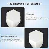 UniTak3D Ender 3 V3 SE KE PEI Build Plate 235x235mm Dual Smooth Textured Bed view 6