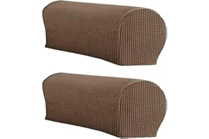 LINGXIYA Set of 2 Sofa Armrest Cover, Soft Stretch Arm Cover for Recliners Sofas Chairs,Couch Furniture Armrest Protector Covers