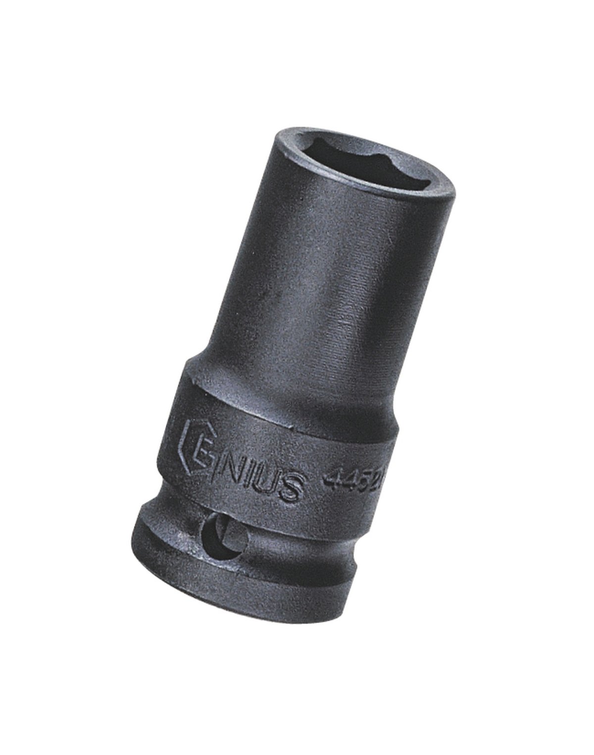 Genius Tools 445224 1/2" Dr. 24mm Semi-Deep Impact Socket
