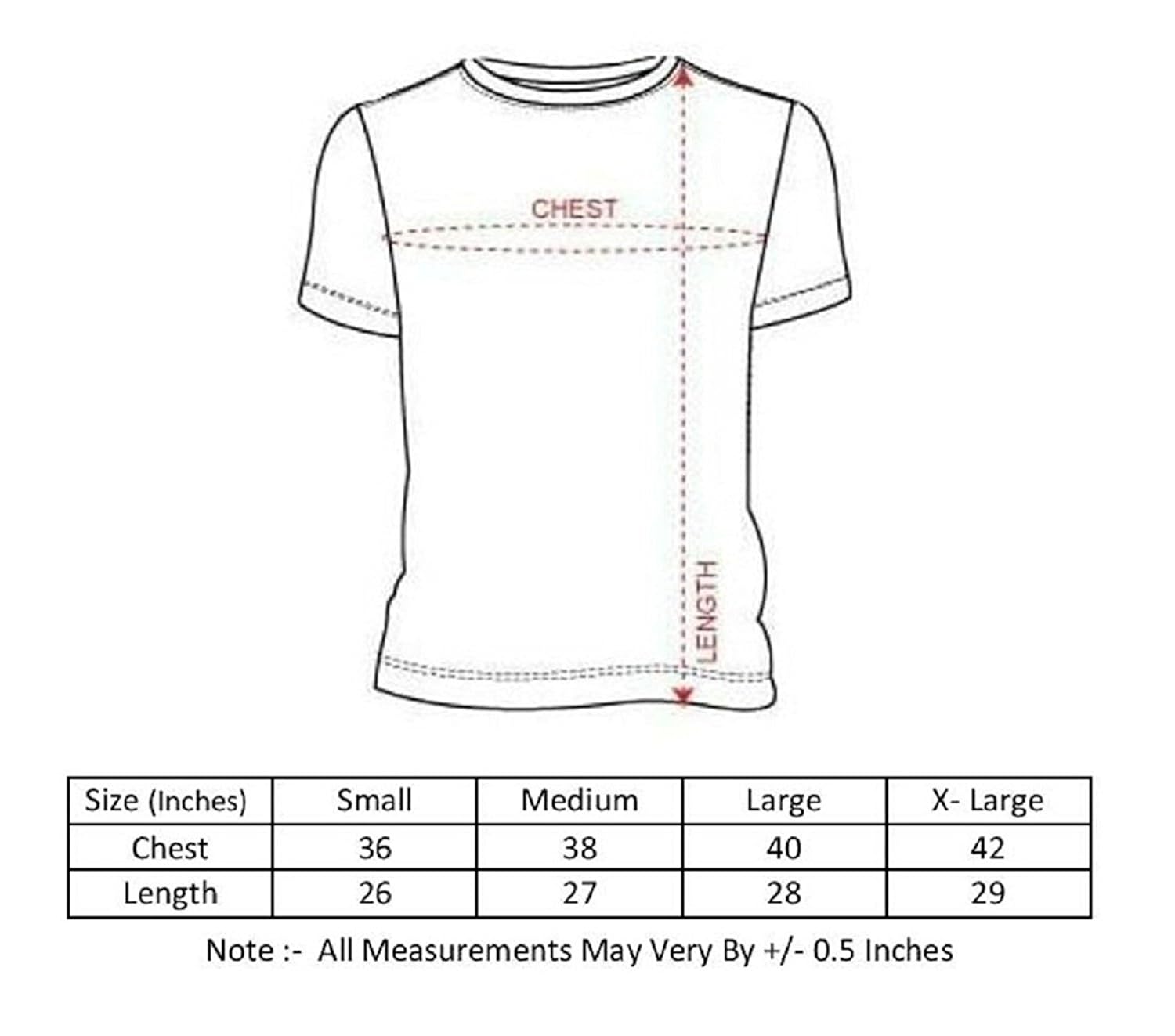 the eg store men's polycotton round neck t-shirt