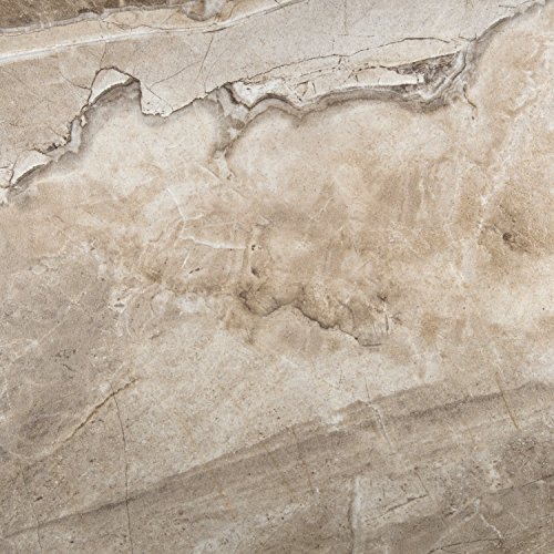 Emser Tile F02EURACA1313 "Eurasia" Porcelain Tile, 13" x 13", Cafe