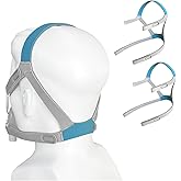 2 Packs Replacement Headgear for Airfit F40 Full Face CPAP Mask Latest Version Home Ventilator Replace Part CPAP Headgear Strap Compatibility with Airfit F40(Without Clips Mask Frame)