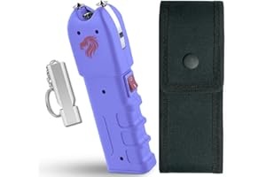 ODDSSHIFTER Odds Shifter APEX - Anti Grab Flashlight Stun Gun for Men and Women Self Defense with Emergency Whistle - 1.62 uC Charge, 120 Lumens, Anti Grab Strips, Rubber Coated Grip