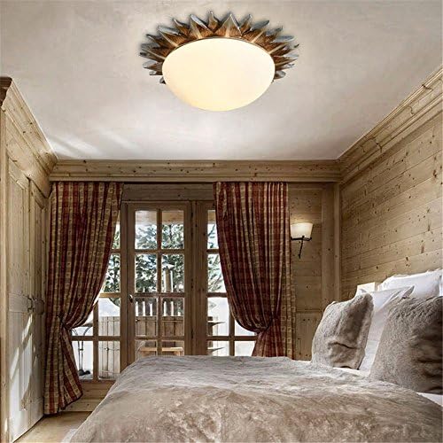 Leihongthebox Ceiling Lights lamp Ceiling lamp children's room light retro ceiling light Roman Sun for Hall, Study Room, Office, Bedroom, Living Room,400h150mm