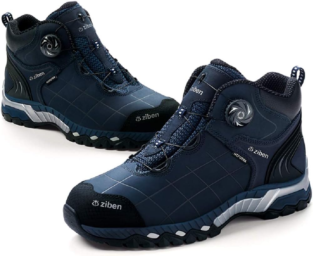 ZIBEN ZB195 Free Lock Dial System Steel Composite Toe Safety Water