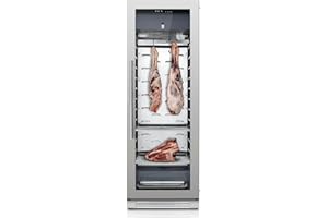 Ca'Lefort Dry Age Fridge for Steaks, Dry Aging Fridge for Meat, Ribeye, Lamb & Ham, Holds 298 lb, Professional Dry Ager for Restaurant/Bar/Kitchen, Serve Premium Aged Beef in 21–45 Days (12.46 cu.ft)