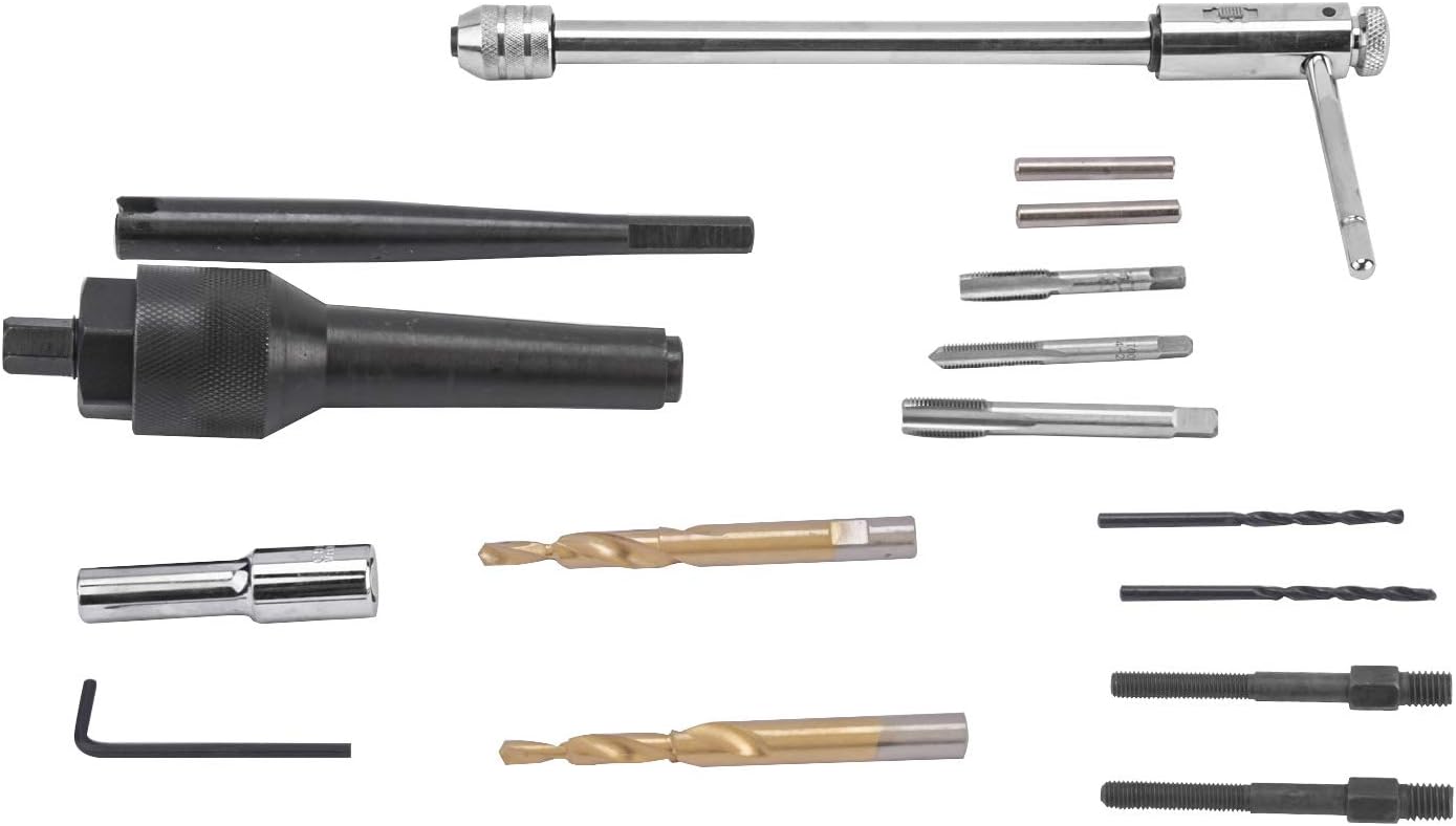 FreeTec 16PCS Glow Plug Removal Tool, 8 mm 10 mm Damaged Glow Plug Extractor Kit - Image 3