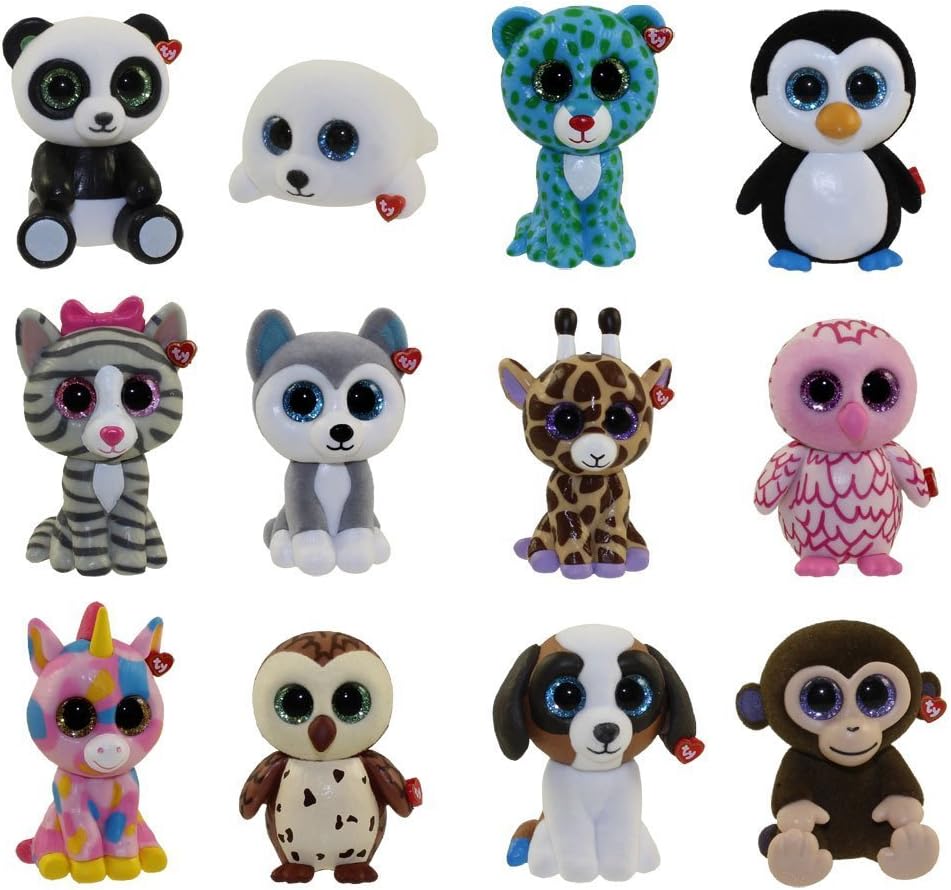 TY MINI BOO Figures - SET OF 13 - (INCLUDES MYSTERY CHASER!!)