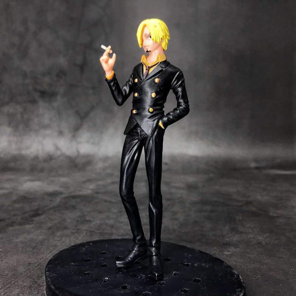 WSWJJXB Toy Statue One Piece Toy Model Exquisite Anime Decoration Decoration/Sanzhi 14.5CM
