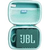 Anleo Hard Travel Case for JBL Go 3 / Go 4 Portable Bluetooth Speaker (Teal)