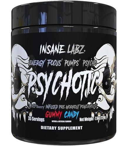 Amazon.com: Insane Labz Psychotic, High Stimulant Pre Workout