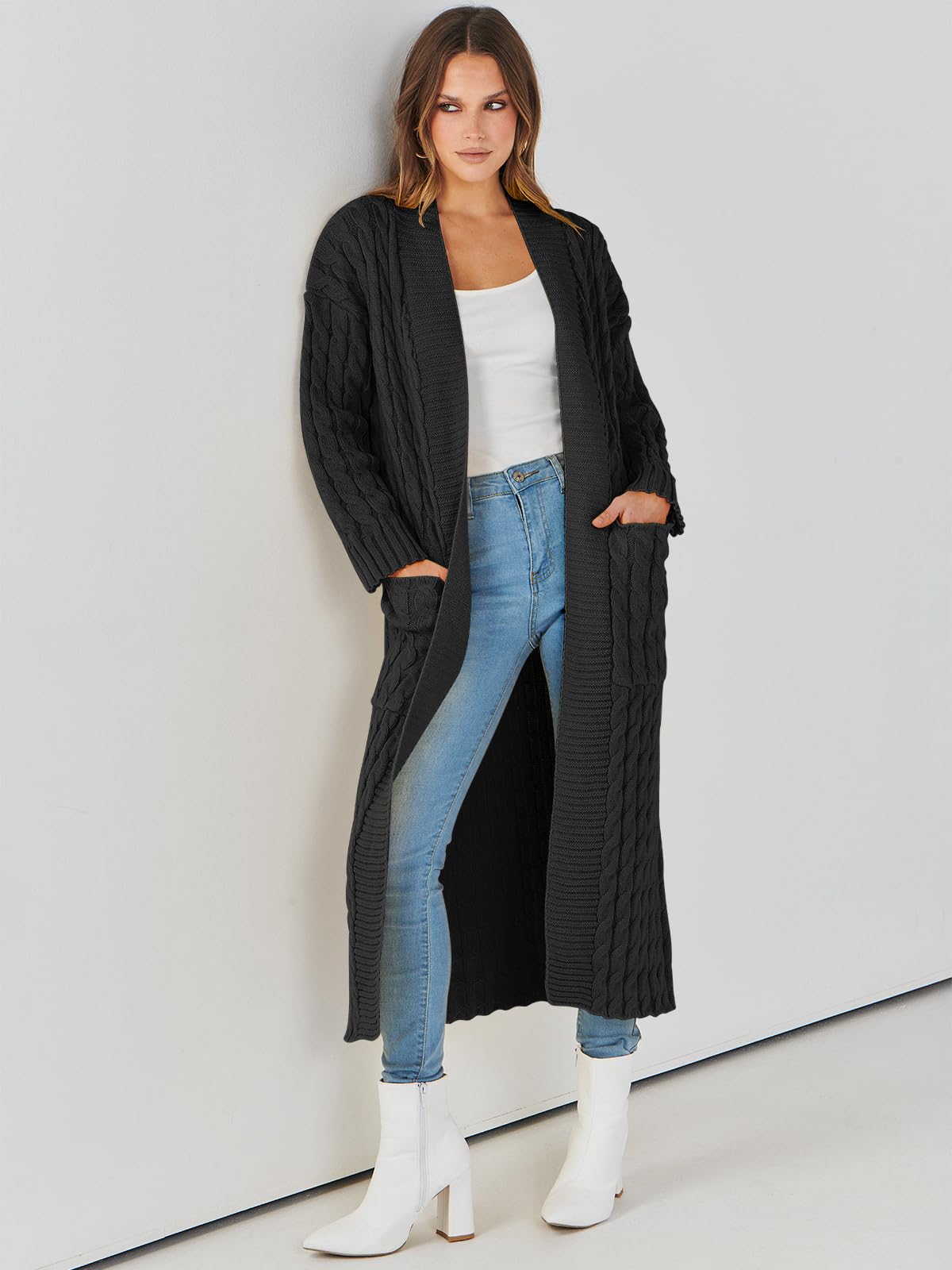 Caracilia Womens Long Cardigan Sweaters