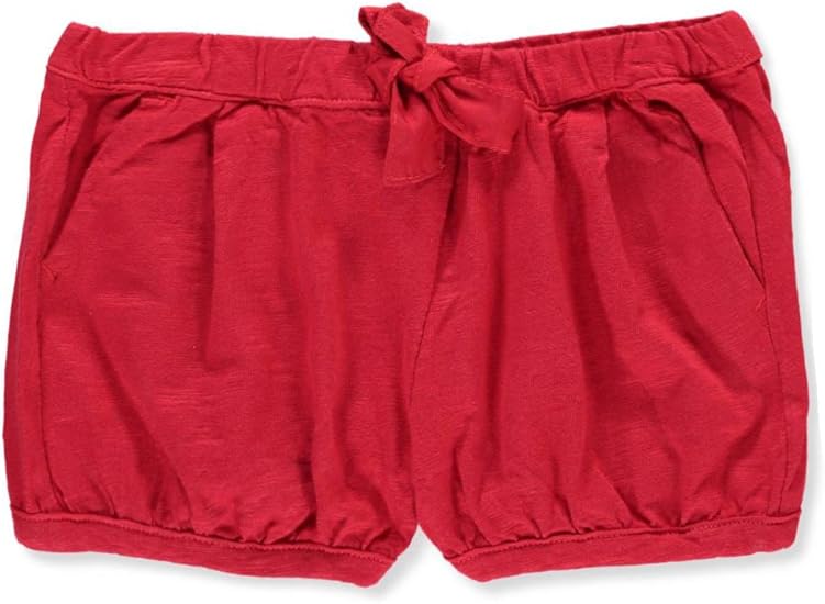 red baby shorts