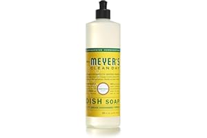 MRS. MEYER'S Clean Day Liquid Dish Soap, Biodegradable Formula, Honeysuckle, 16 fl. oz