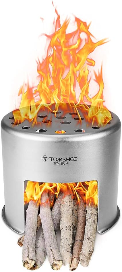 tomshoo camping wood stove