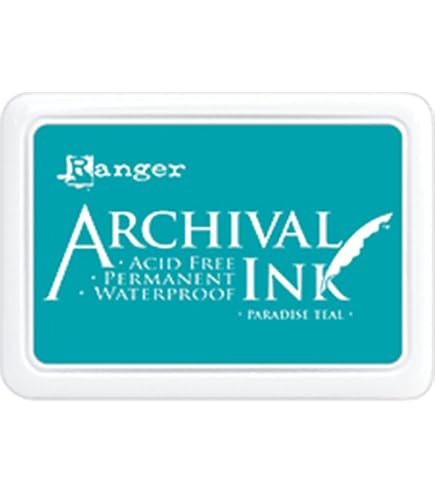 Ranger Archival Pad Re-Inker – Shadow Grey, 0.5 Fl Oz / 15 Ml, Säurefrei & Wasserdicht