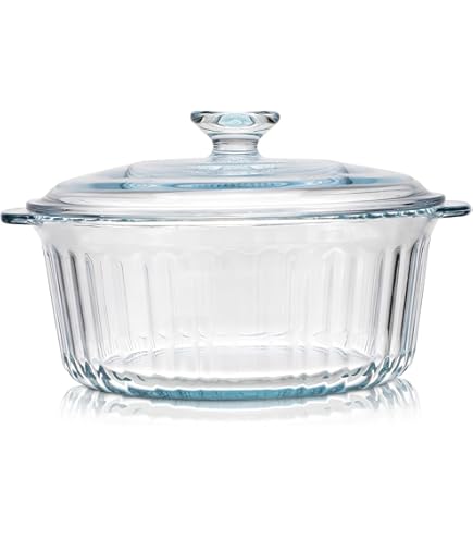 Anchor Hocking 2-Quart Glass Casserole Dish With Lid - Oven & Microwave Safe