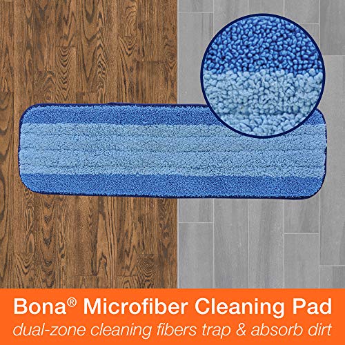 Bona Microfiber Pad 3Pack includes Dusting, Cleaning, and Deep