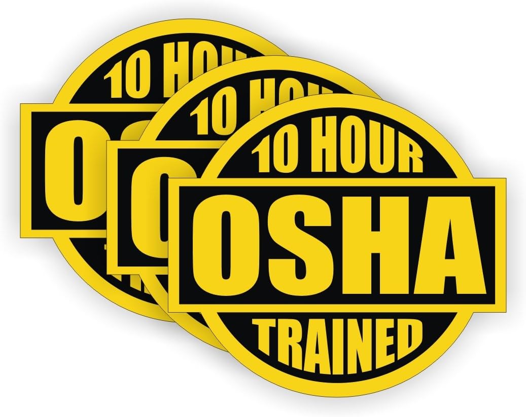 hard hat safety stickers