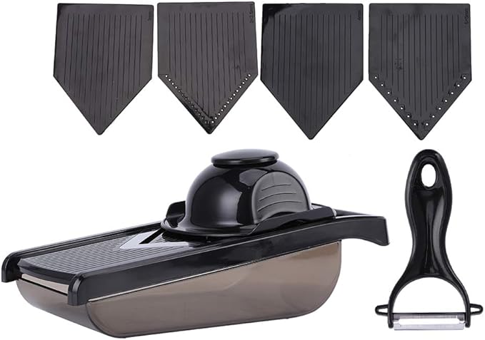 Cortador de verduras y rallador de verduras multifunción 5 en 1