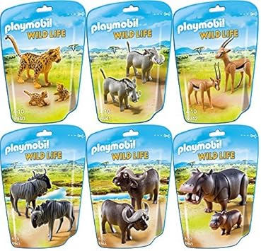playmobil wildlife animals