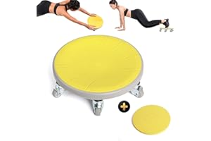 JOINFIT Ab Roller Wheel, Abdominal Wheel Board For Core Workout, Ab Workout Equipment Board With Knee Mat For Abdominal & Core Strength Training, Ab Workout Equipment, 13 Inch, 6 Castor