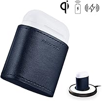 新品 Wireless Charging Case for AirPods AirPods Wireless Charging Case, PU Leather Shock Proof