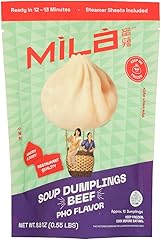 Mila Beef Pho Soup Dumplings, 8.8 Oz