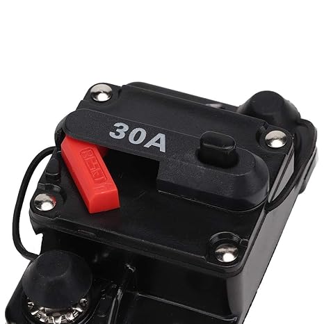 Circuit Breaker, Manual Reset 12V Inline Fuse Inverter Self-Recovery ...