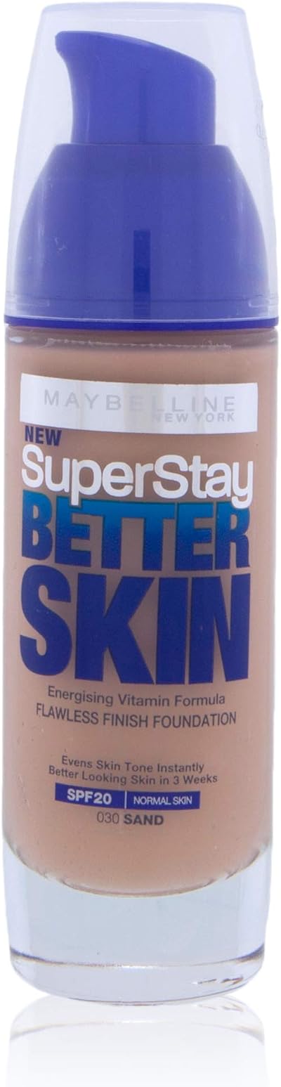 Maybelline Gemey Superstay Better Skin Foundation 30 Sand Brand New