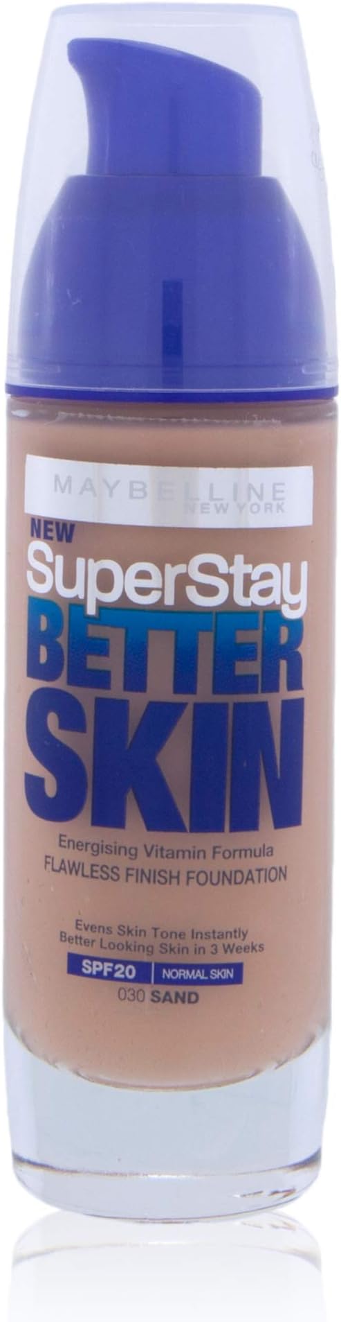 Maybelline Gemey Superstay Better Skin Foundation 30 Sand Brand New
