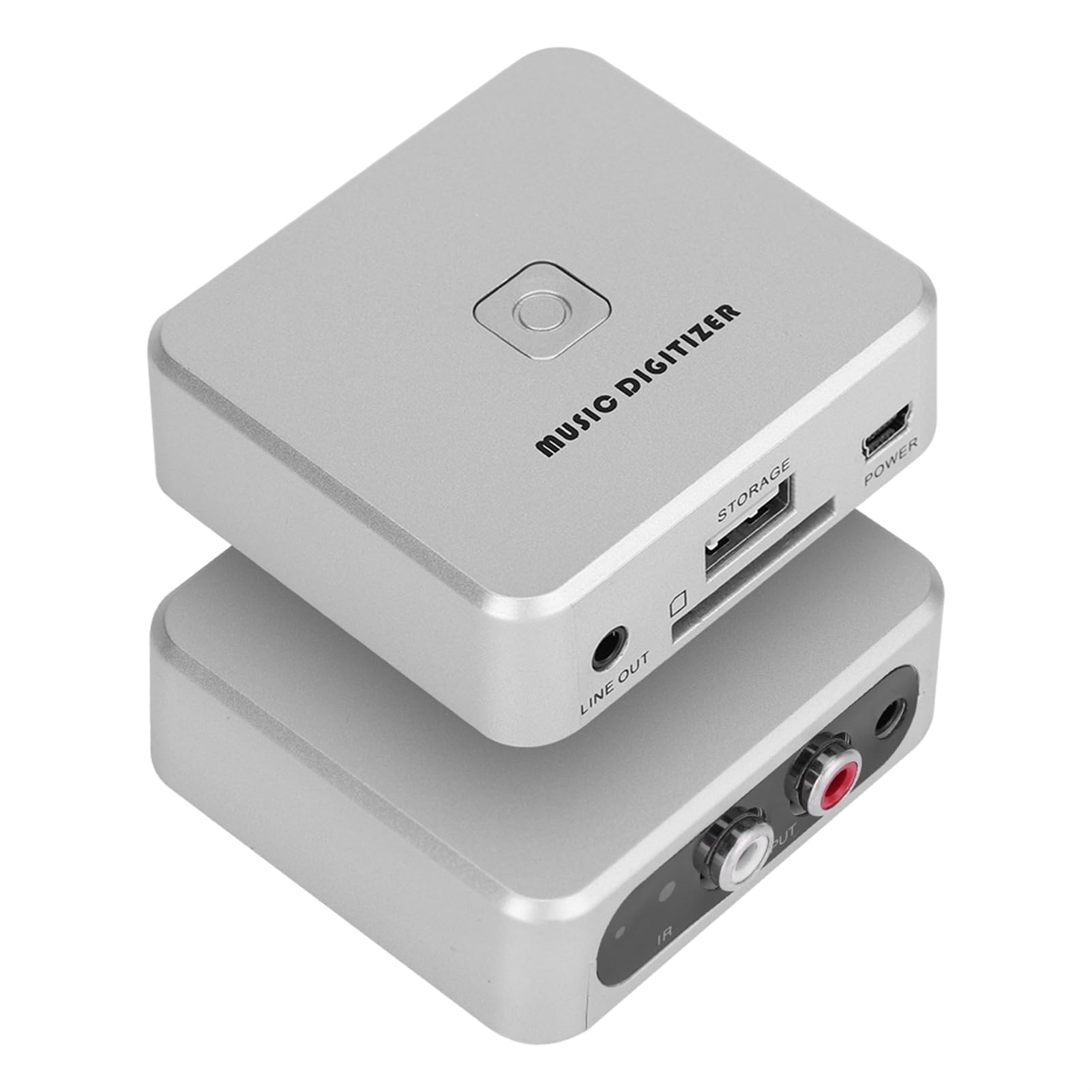 Socobeta MP3 Digitizer Music Digitizer Portable Audio Recording Audio Capture Box Support U Disk SD Card with Remote Control