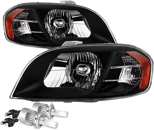 VIPMOTOZ Black Housing OEStyle Headlight