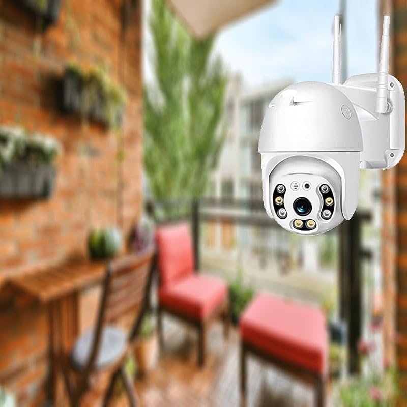 WLAN-Sicherheitskamera für den Innen- und Außenbereich, kabellos, Videoüberwachung, 1080p, wasserdicht mit Nachtsicht — Foto 4 von 5