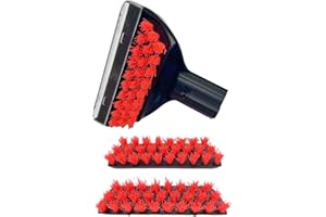 SIONLAN Upgraded 5.3in 1400B Little Green Machine Multi-Purpose Tools Stair Brush Replacement Parts Compatible for 1400B 3194 3353 2458 3588F 1986 1425 2513E 3624 Tough Stain Brush Tool Attachments(Black 1+2)