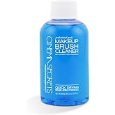 Cinema Secrets Original Blue Vanilla Makeup Brush Cleaner Solution - Travel Size Professional Cleanser for Makeup Brushes - Quick-Drying &amp; Rinse-Free - Removes Stubborn Waterproof Make Up (2 fl oz)