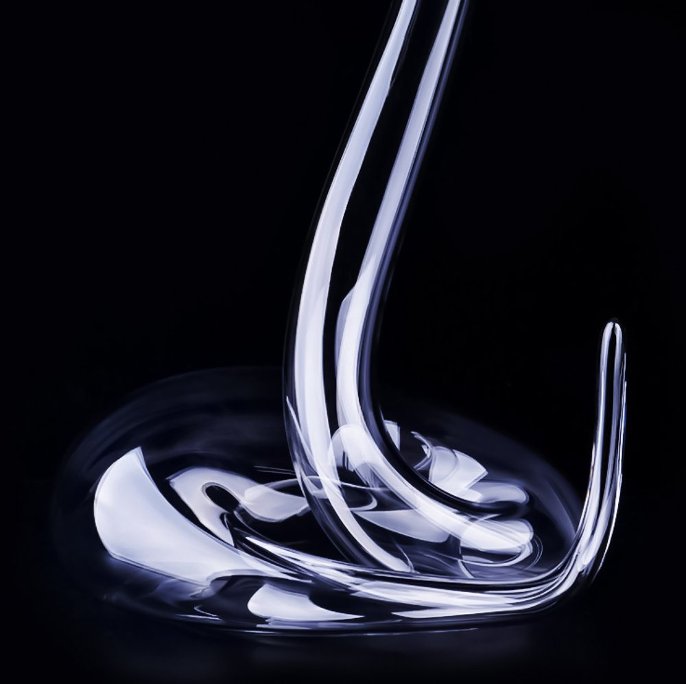 Cobra Wine Decanter Red Wine Carafe 1800ML Crystal Glass Perfect Party