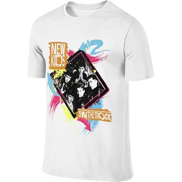 Amazon.com: New Kids On The Block 80s Boy Band Adult White