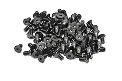 iexcell 100 Pcs M3 x 6mm Thread Pitch 0.5 mm Alloy