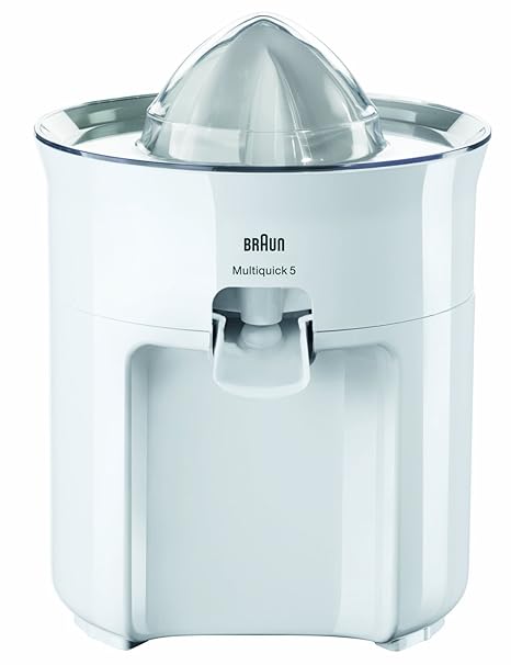 Braun - Exprimidor Mpz22, 60W, Vertido Directo, Sist. Antigoteo. Blanco.