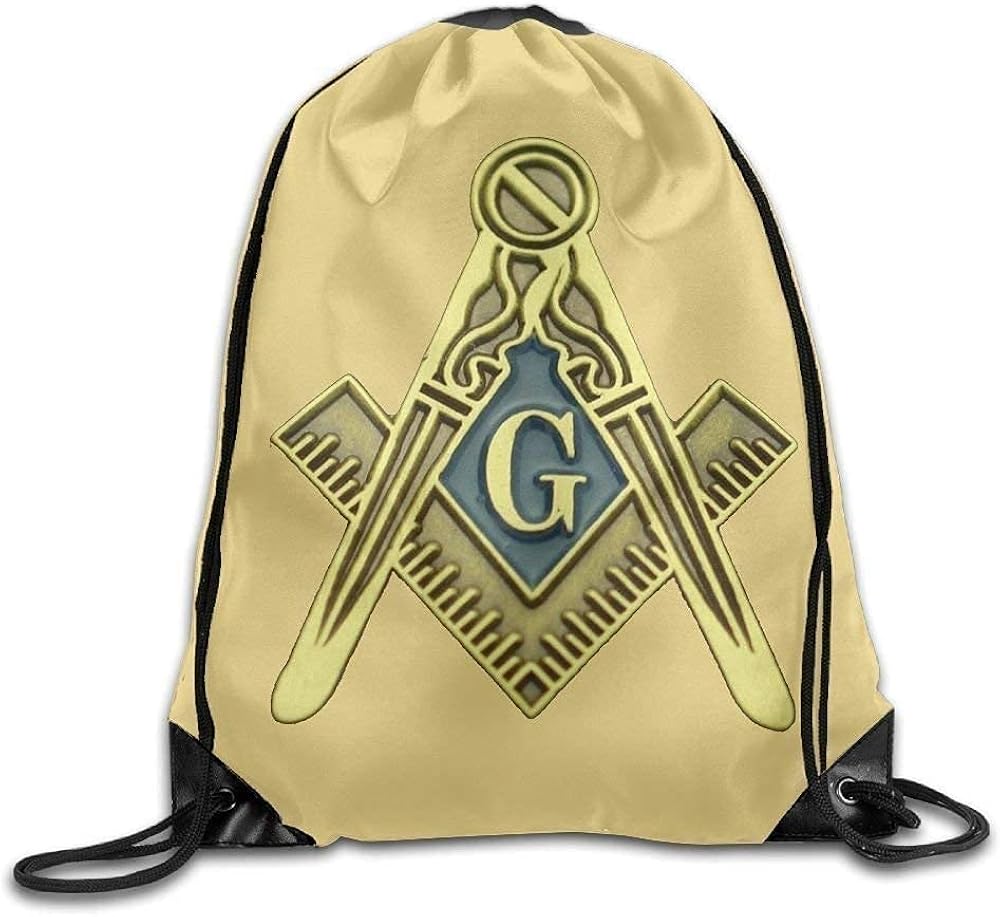 Drawstring Bag Unisex Masonic Symbol Classic Drawstring Bag Sports