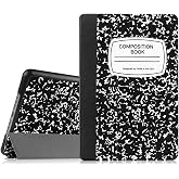 Fintie Slim Shockproof Case for iPad mini 4 | Soft TPU Back Cover, Drop protection, Viewing &amp; Typing Angles, Scratch-Resistant, Composition Book