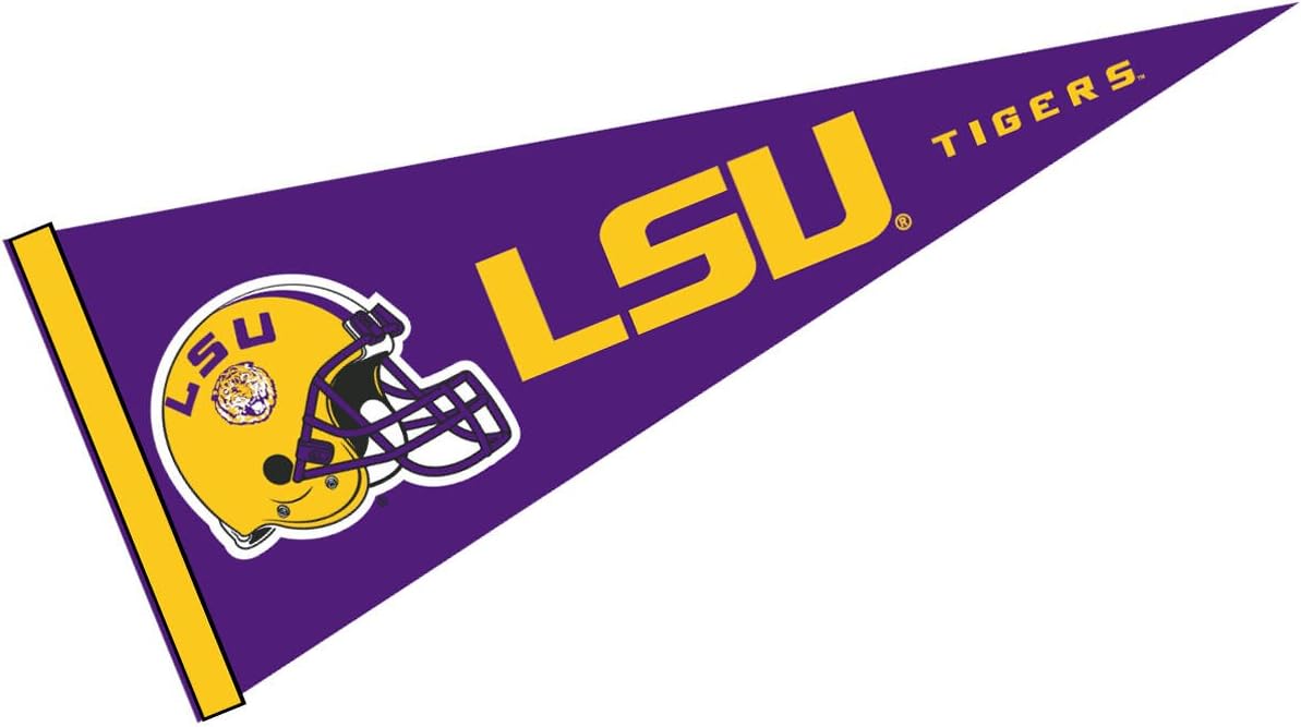 College Flags & Banners Co. LSU Tigers Full Size Football