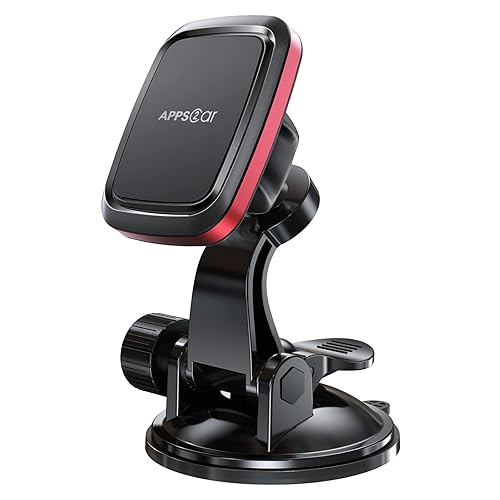 APPS2Car Magnetic Car Phone Mount with Adjustable Arm Strong