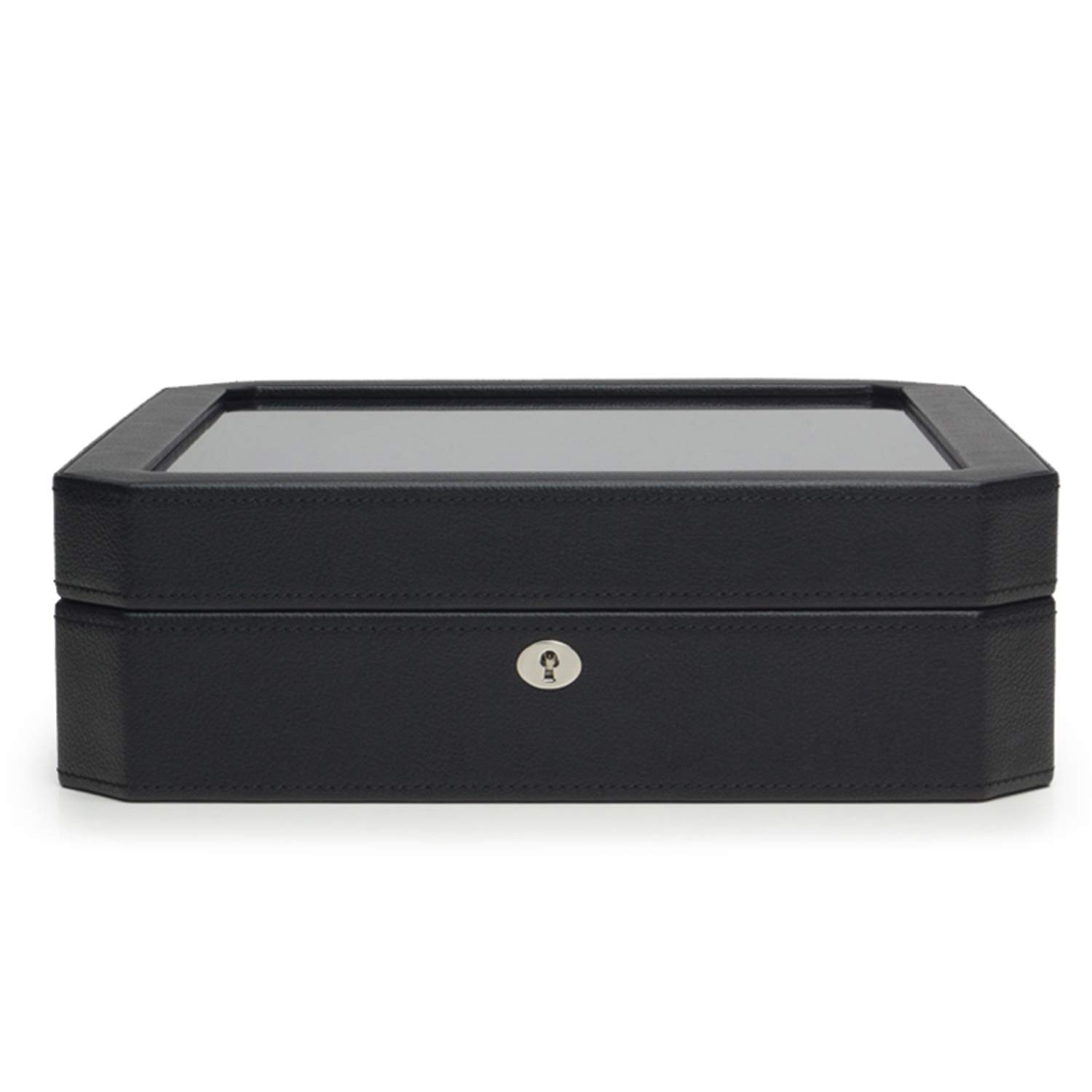 WOLF 4585029 Windsor 15 Piece Watch Box, Black